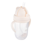 Kubek niekapek z rurką i odważnikiem 270 ml Kremowy / Canpol Babies Kubek niekapek z rurką i odważnikiem 270 ml Kremowy / Canpol Babies