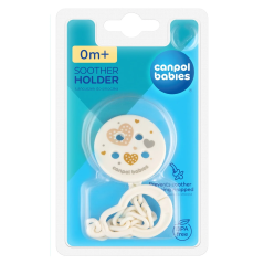 Łańcuszek do smoczka Serduszka / Canpol Babies