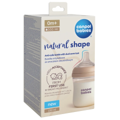 Butelka Natural Shape antykolkowa 150 ml / Canpol Babies