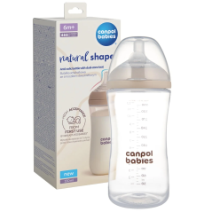 Butelka Natural Shape antykolkowa 330 ml / Canpol Babies