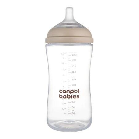 Butelka Natural Shape antykolkowa 330 ml / Canpol Babies