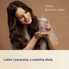 Butelka Natural Shape antykolkowa 330 ml / Canpol Babies