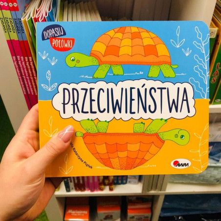 Książeczka dopasuj połówki Przeciwieństwa / Awm