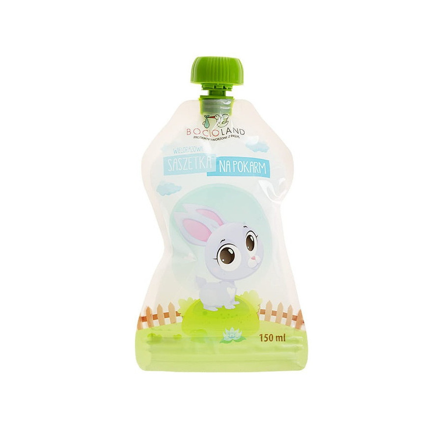 Wielorazowe saszetki na musy 150 ml 12 szt. / Bocioland