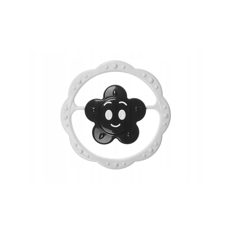 Grzechotka czarno-biała Kwiatek / Tullo