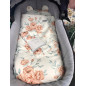 Pościel bawełniana do wózka 75x65 cm Bloom Revival / Qbana Mama