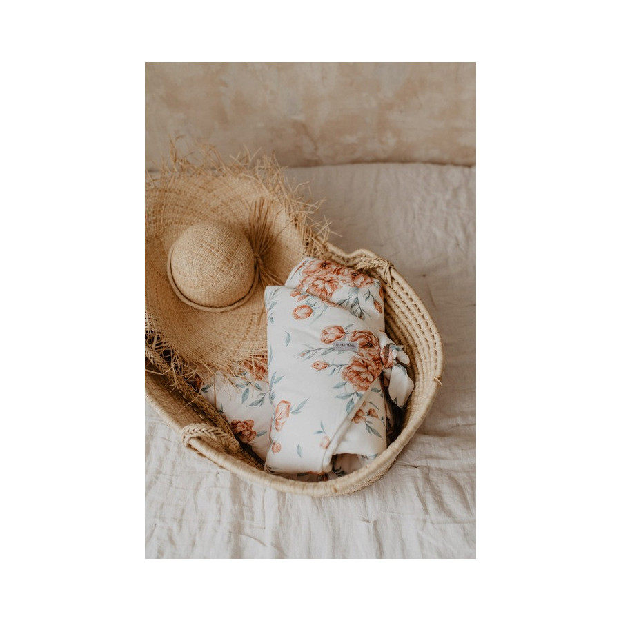 Rożek becik bawełniany Bloom Revival / Qbana Mama