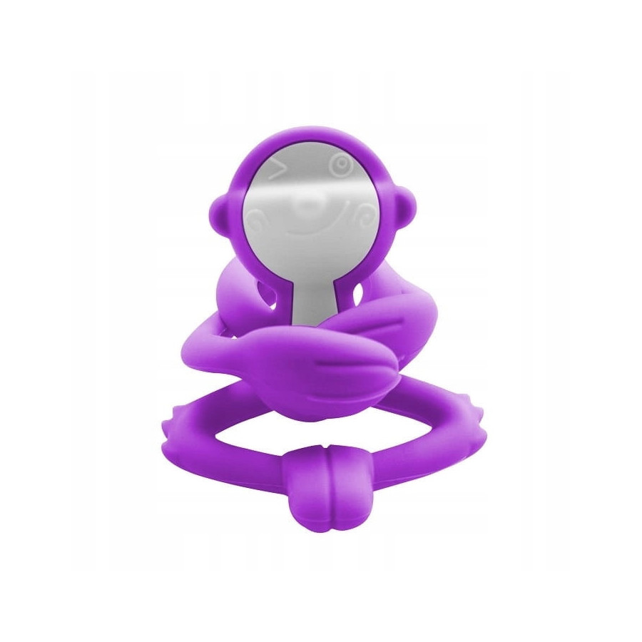 Gryzak - zabawka Małpka Purple / Mombella
