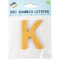 Bambusowy alfabet - literki na ścianę "K" 1 szt. / Small Foot Design Bambusowy alfabet - literki na ścianę "K" 1 szt. / Small Foot Design