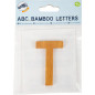 Bambusowy alfabet - literki na ścianę "T" 1 szt. / Small Foot Design Bambusowy alfabet - literki na ścianę "T" 1 szt. / Small Foot Design