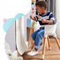 Krzesełko do karmienia Sienna grey / Kinderkraft